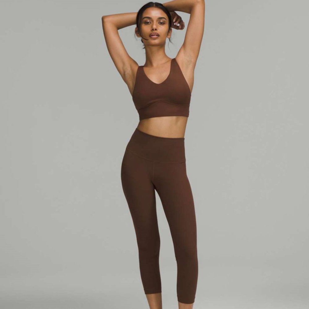 Lululemon Align High-Rise Crop 23" - Java - Size 10